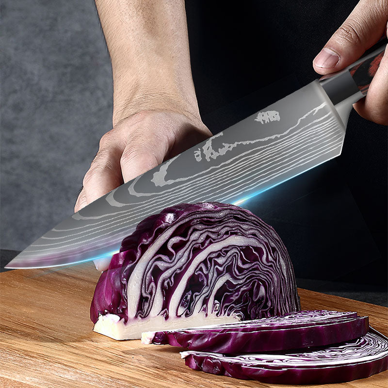 Elite Damascus Chef Knife Collection