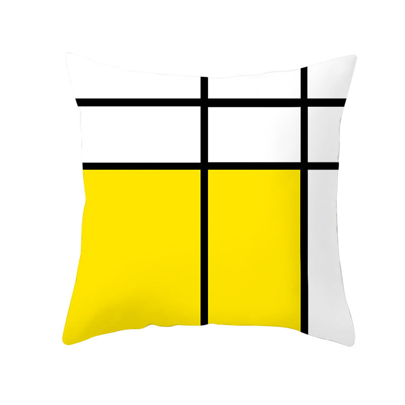 Geometric Velvet Sofa Pillow Covers for Home & Office