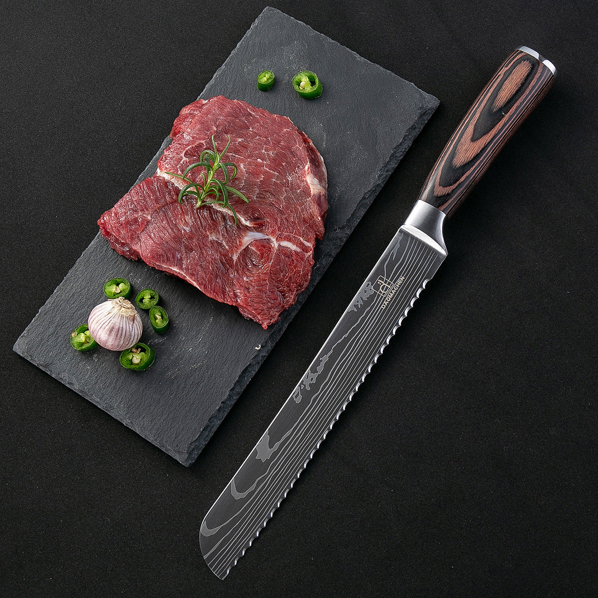 Elite Damascus Chef Knife Collection