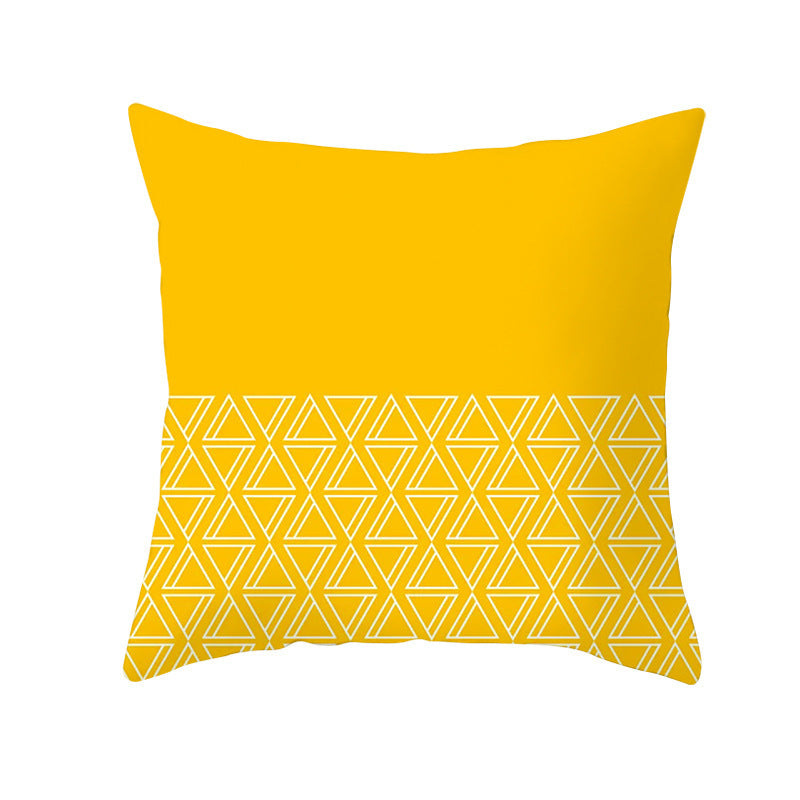 Geometric Velvet Sofa Pillow Covers for Home & Office