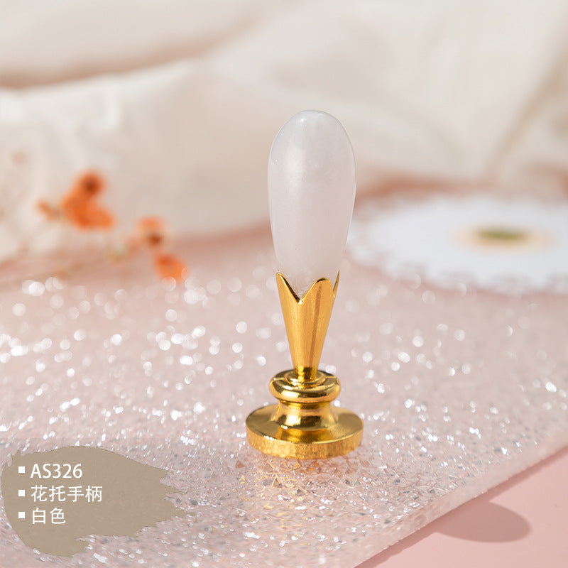 Custom Resin Alloy Wax Seal Handle Set for Magic Academy
