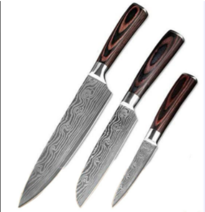 Elite Damascus Chef Knife Collection