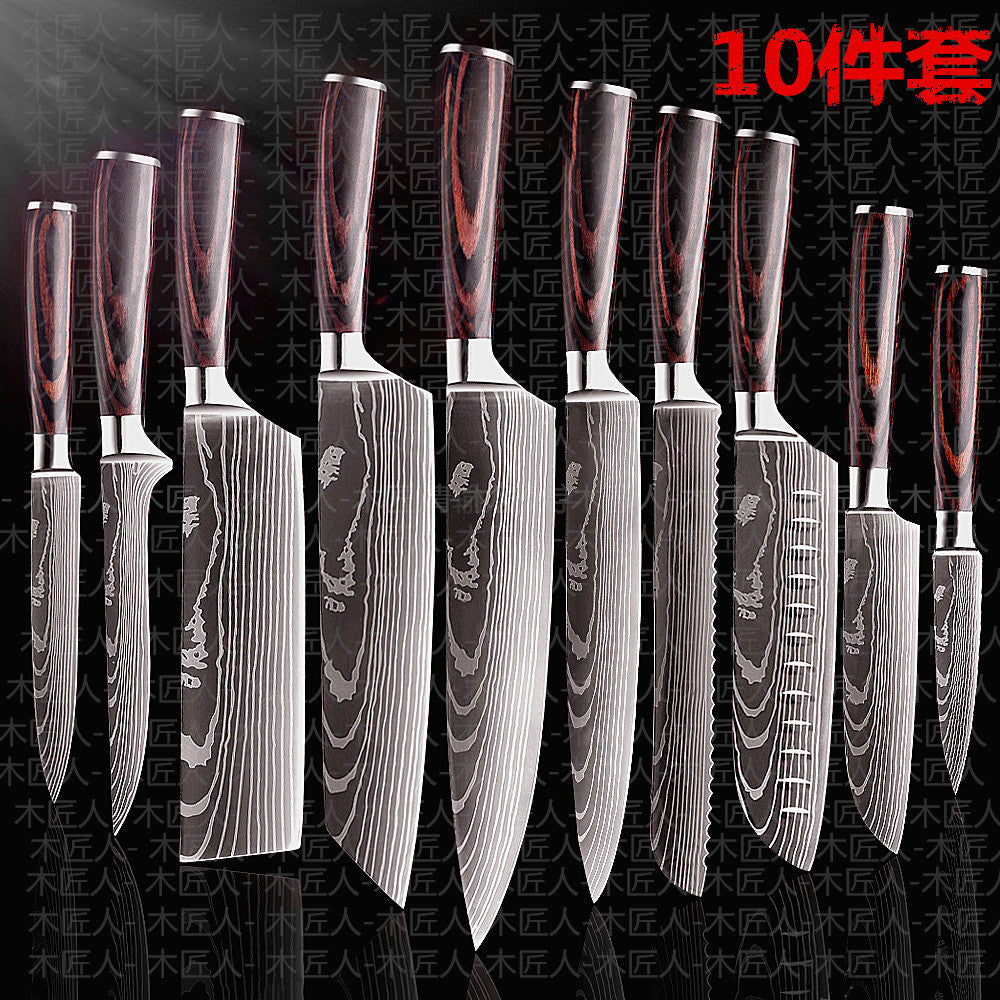 Elite Damascus Chef Knife Collection