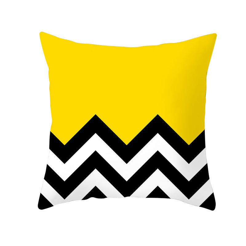 Geometric Velvet Sofa Pillow Covers for Home & Office