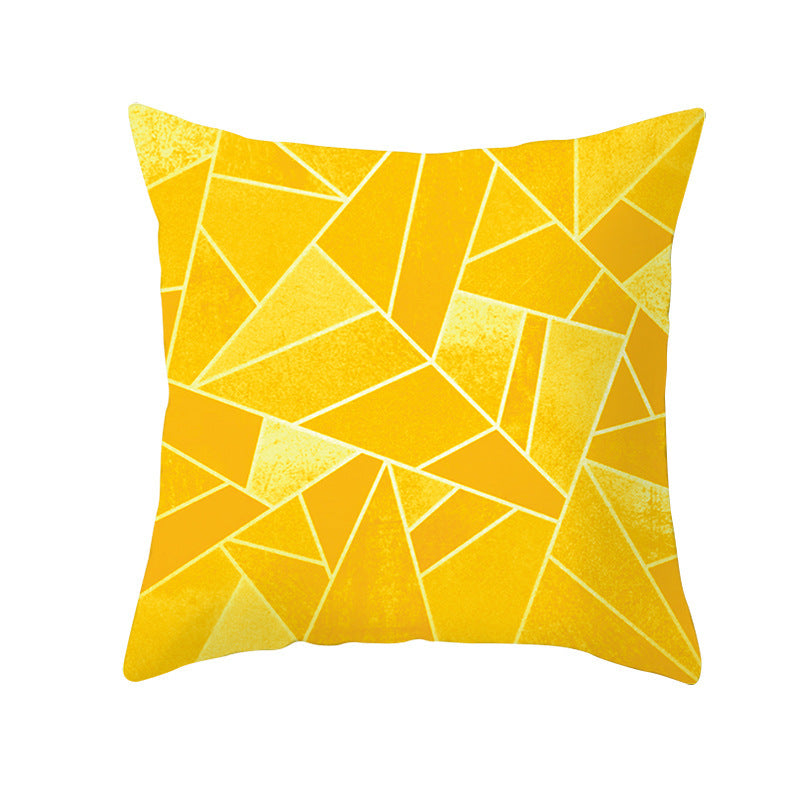 Geometric Velvet Sofa Pillow Covers for Home & Office