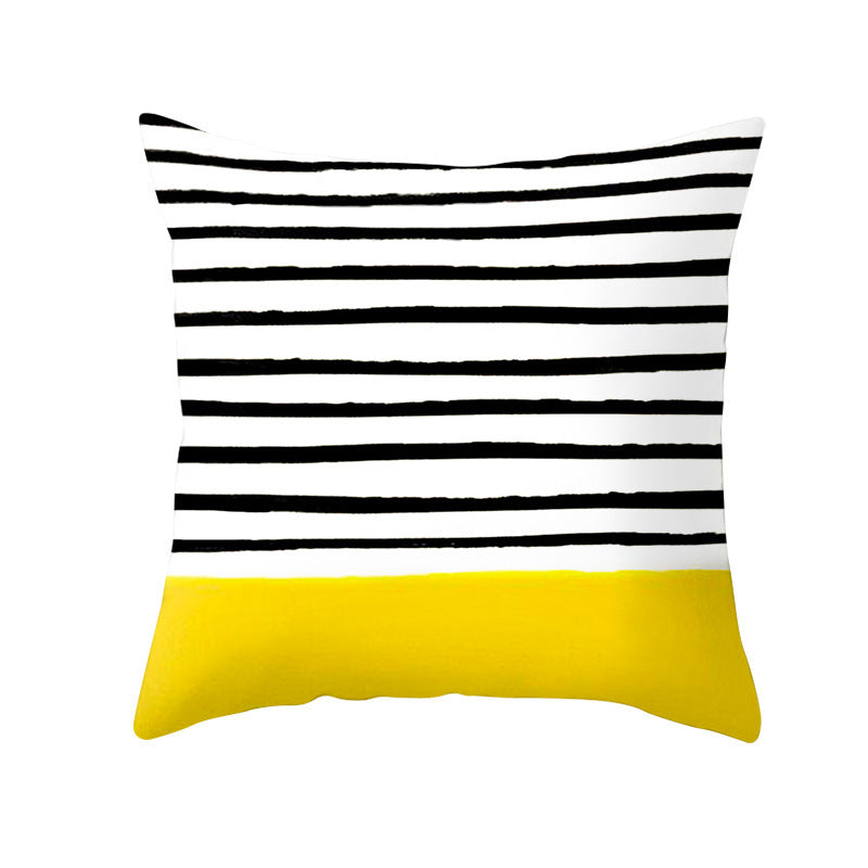 Geometric Velvet Sofa Pillow Covers for Home & Office