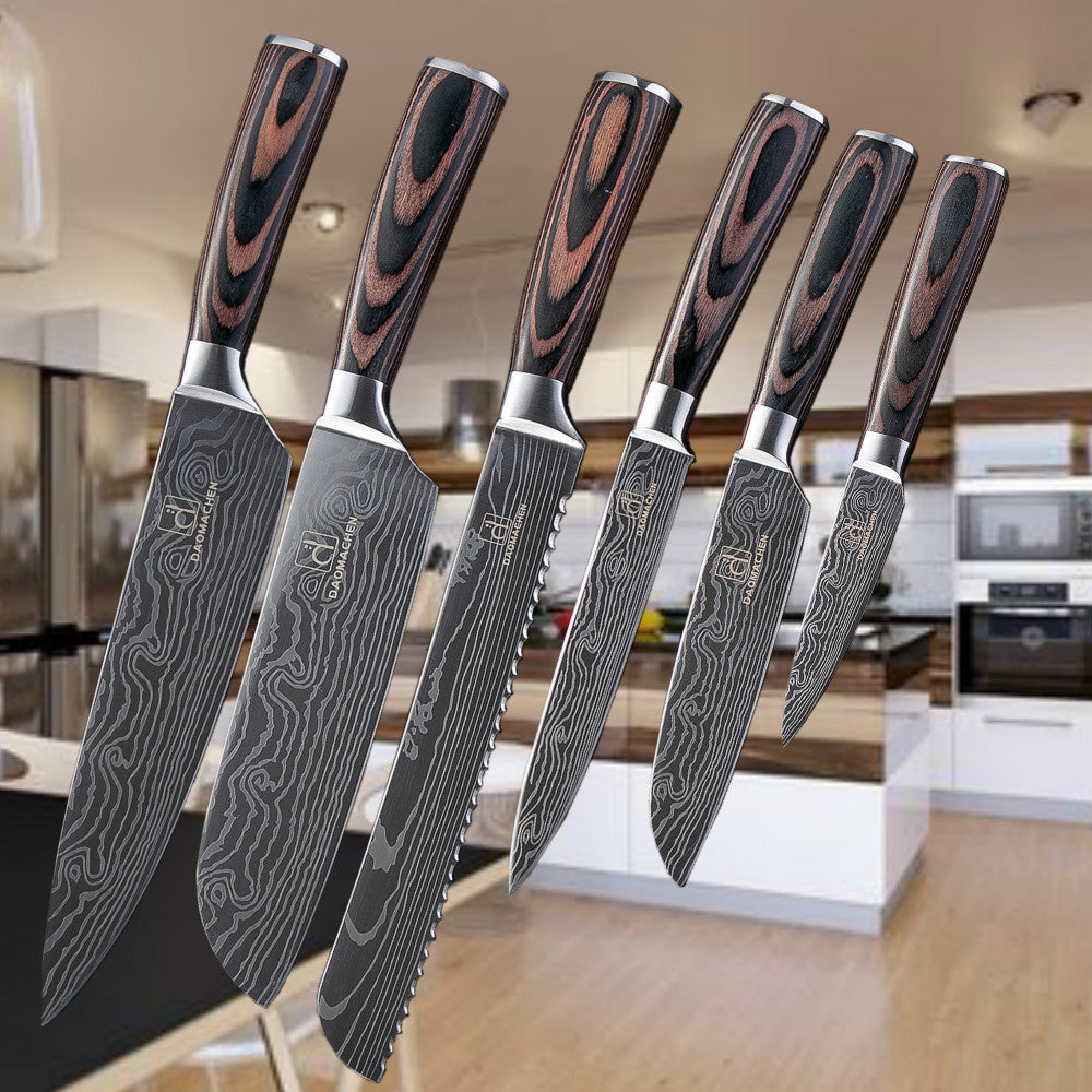 Elite Damascus Chef Knife Collection