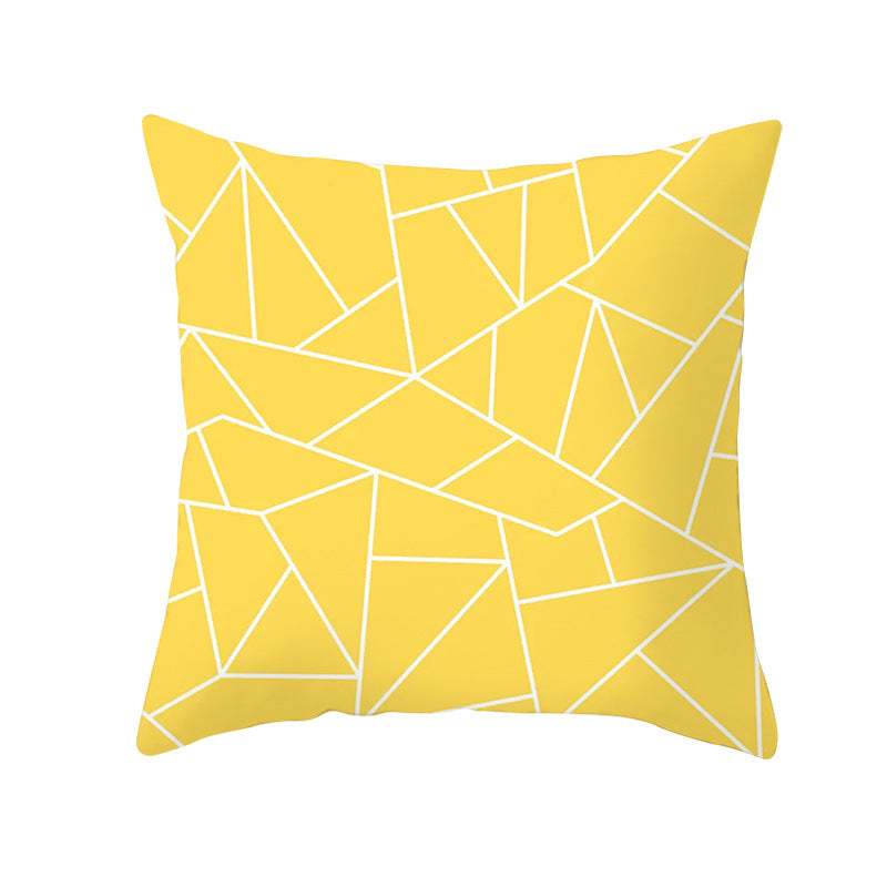 Geometric Velvet Sofa Pillow Covers for Home & Office