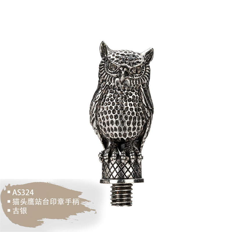 Custom Resin Alloy Wax Seal Handle Set for Magic Academy